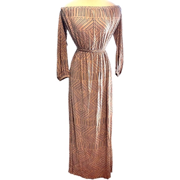Rachel Pally Pattern Print Maxi Dress, Tan, Small - Picture 3 of 14